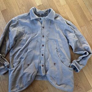 Outerknown blanket shirt garden jacket